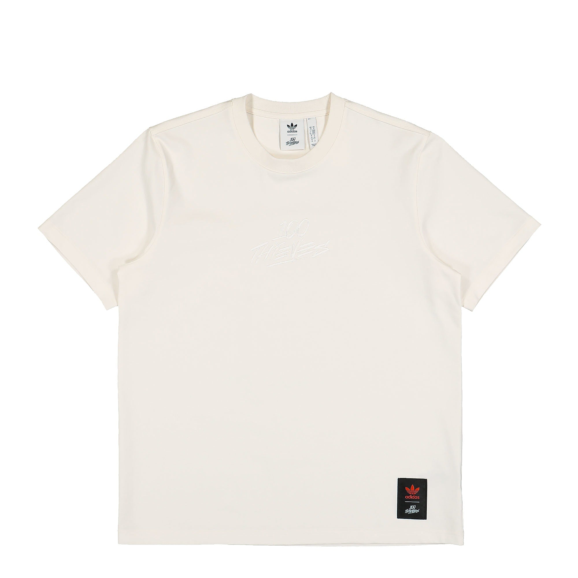 adidas 100T T-Shirt Creme White T-Shirts IW4593 | Overkill
