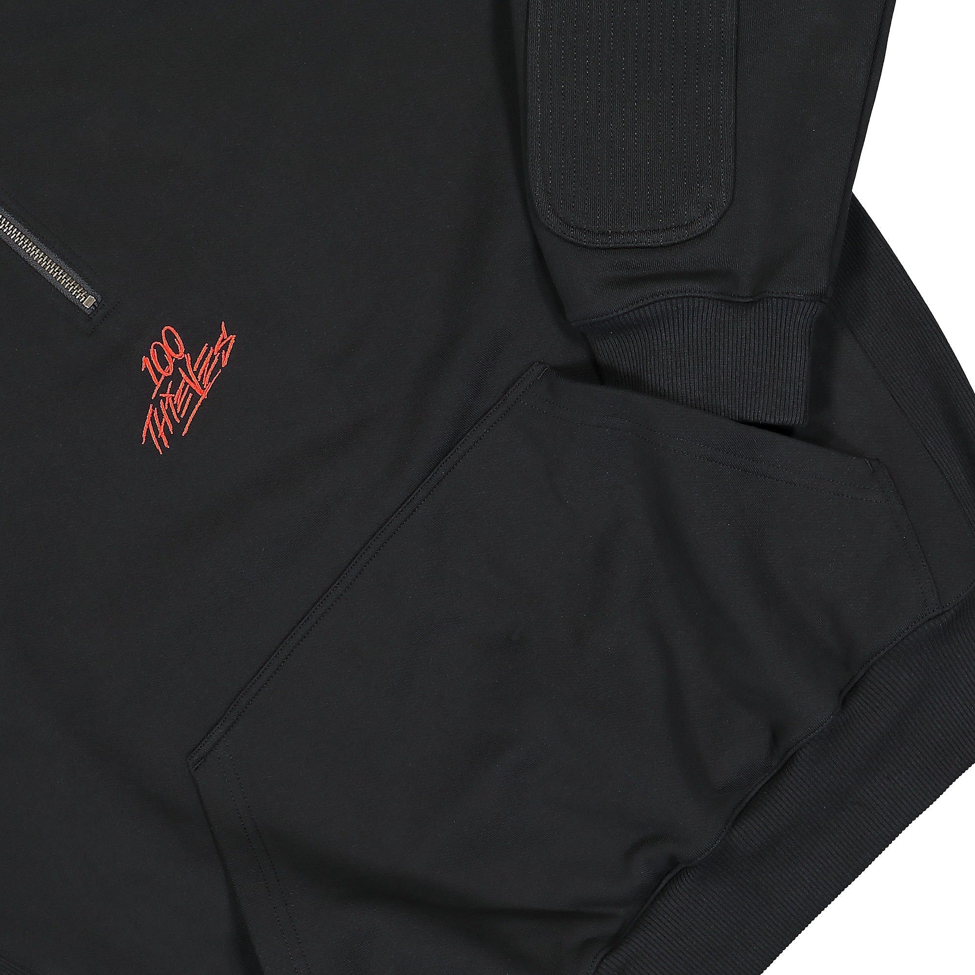 100 Thieves x adidas 100T Half-Zip Sweatshirt IW4594 | OVERKILL