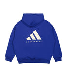 adidas One Basketball Fleece Hoody Luc Blue Hoodies Close-up | Overkill