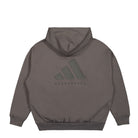 adidas One Basketball Fleece Hoody Charcoal Hoodies Close-up | Overkill