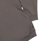 adidas One Basketball Fleece Crew Charcoal Sweatshirts Detailfoto | Overkill