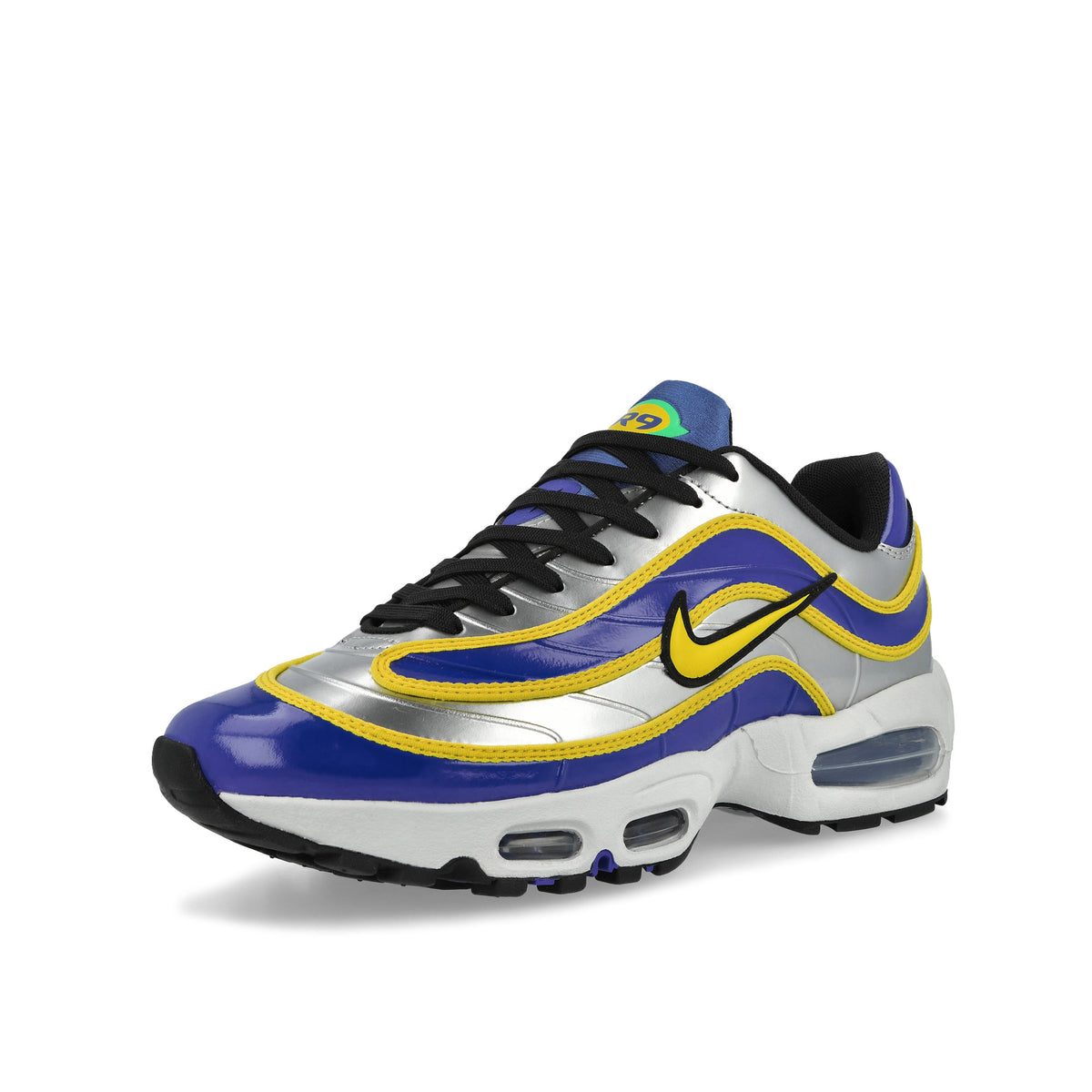 Nike Air Max Joga Bonito R9 Metallic Silver / Varsity Maize Low Top Sneakers IX8646 001 Detailfoto | Overkill