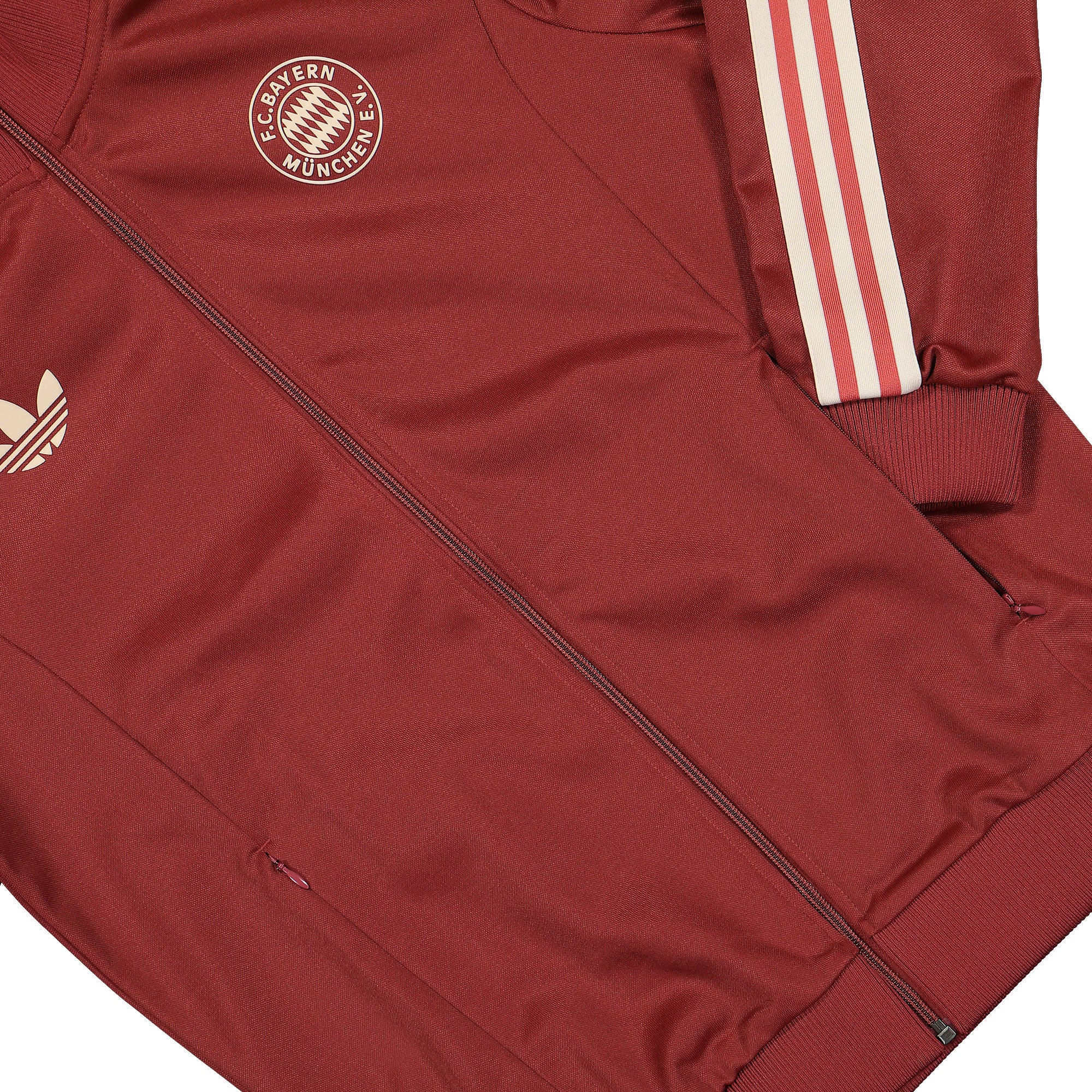 FC Bayern München adidas ジャージ レッド Bayern Munich Casual 3S presentation sweat tracksuit 2023/24
