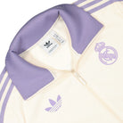 adidas Real OG Beckenbauer Track Top Wonder White / Magic Lilac Track Jackets Material | Overkill