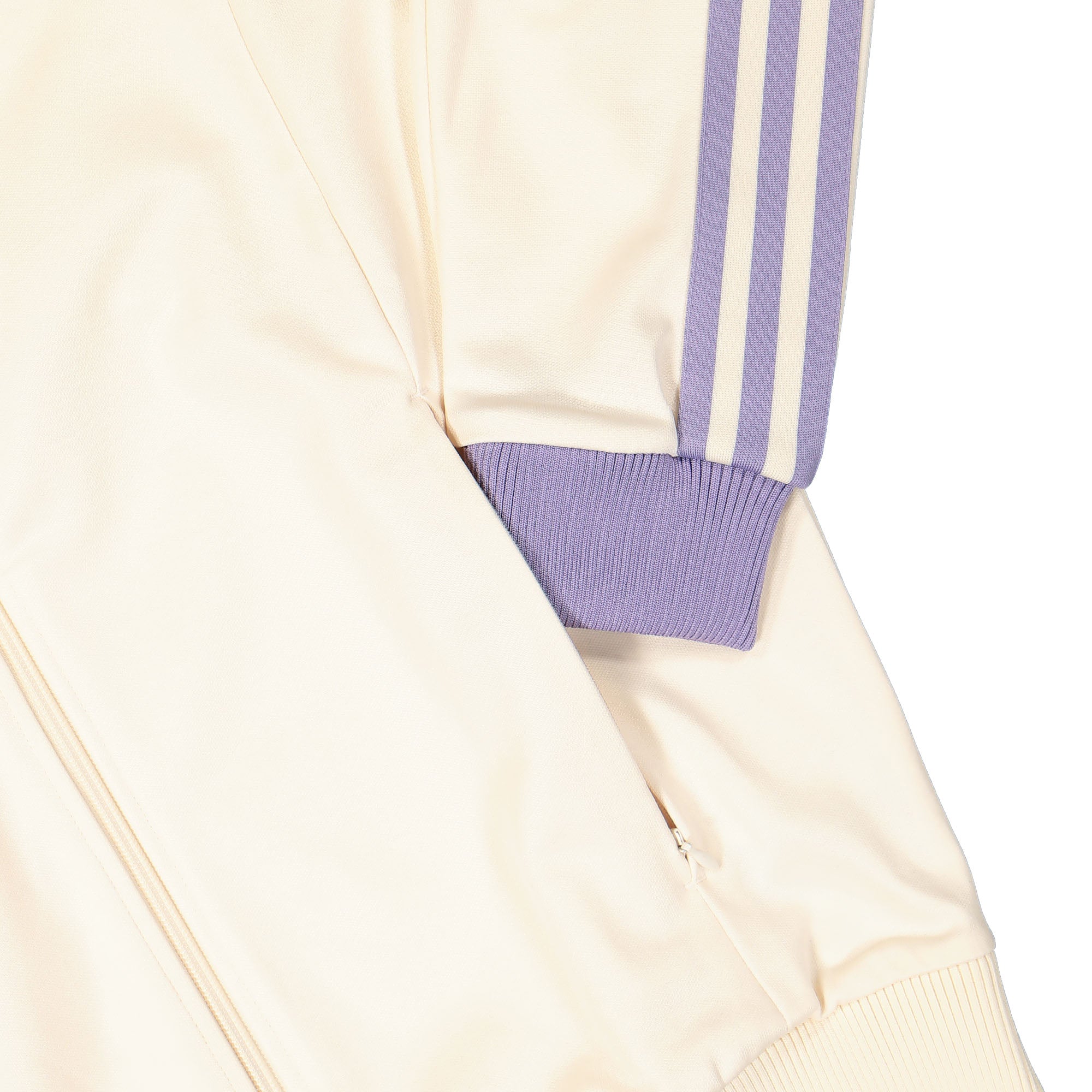 adidas Real OG Beckenbauer Track Top Wonder White / Magic Lilac Track Jackets Detailfoto | Overkill