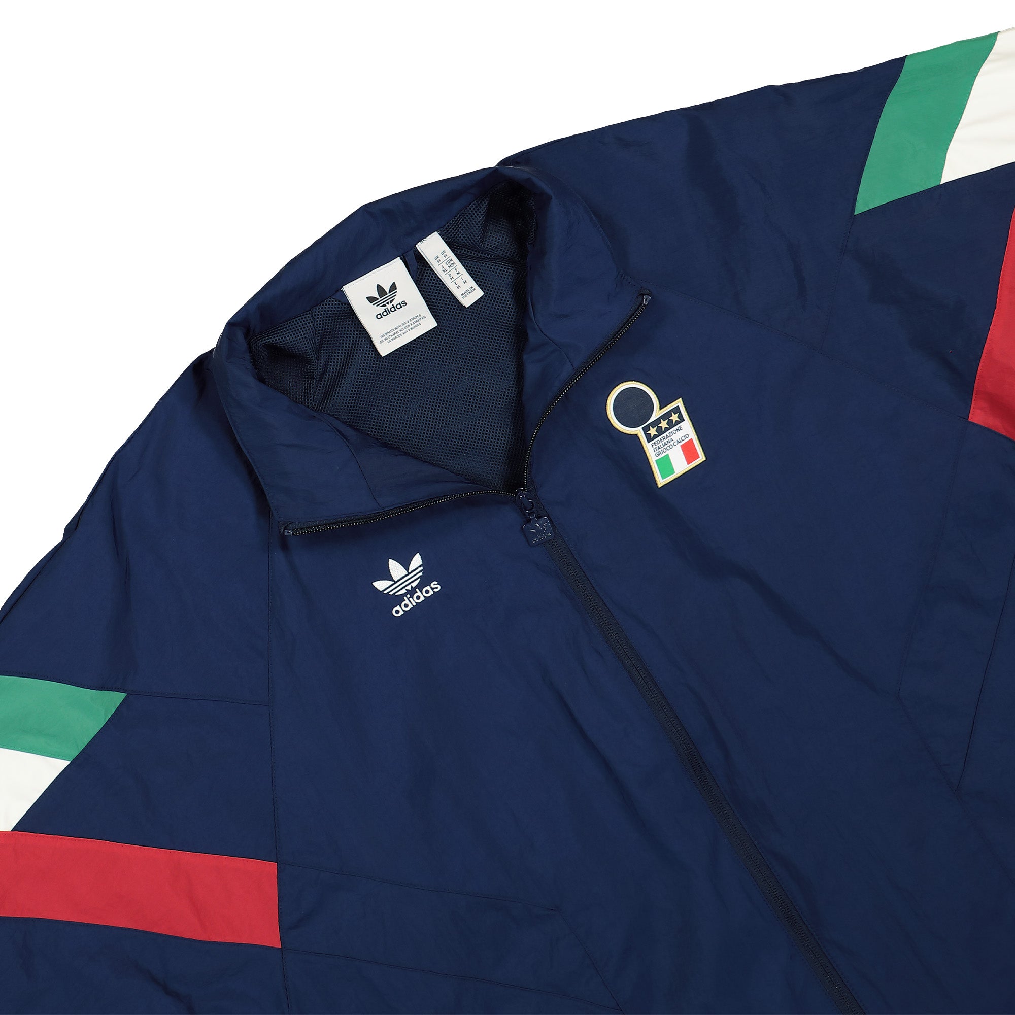 adidas FIGC OG Track Top Night Indigo Track Jackets Close-up | Overkill