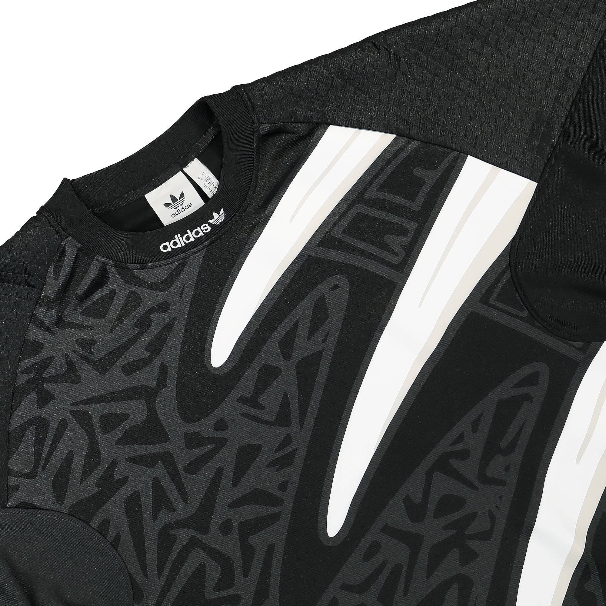 adidas Premium Jersey Black Sweatshirts Close-up | Overkill