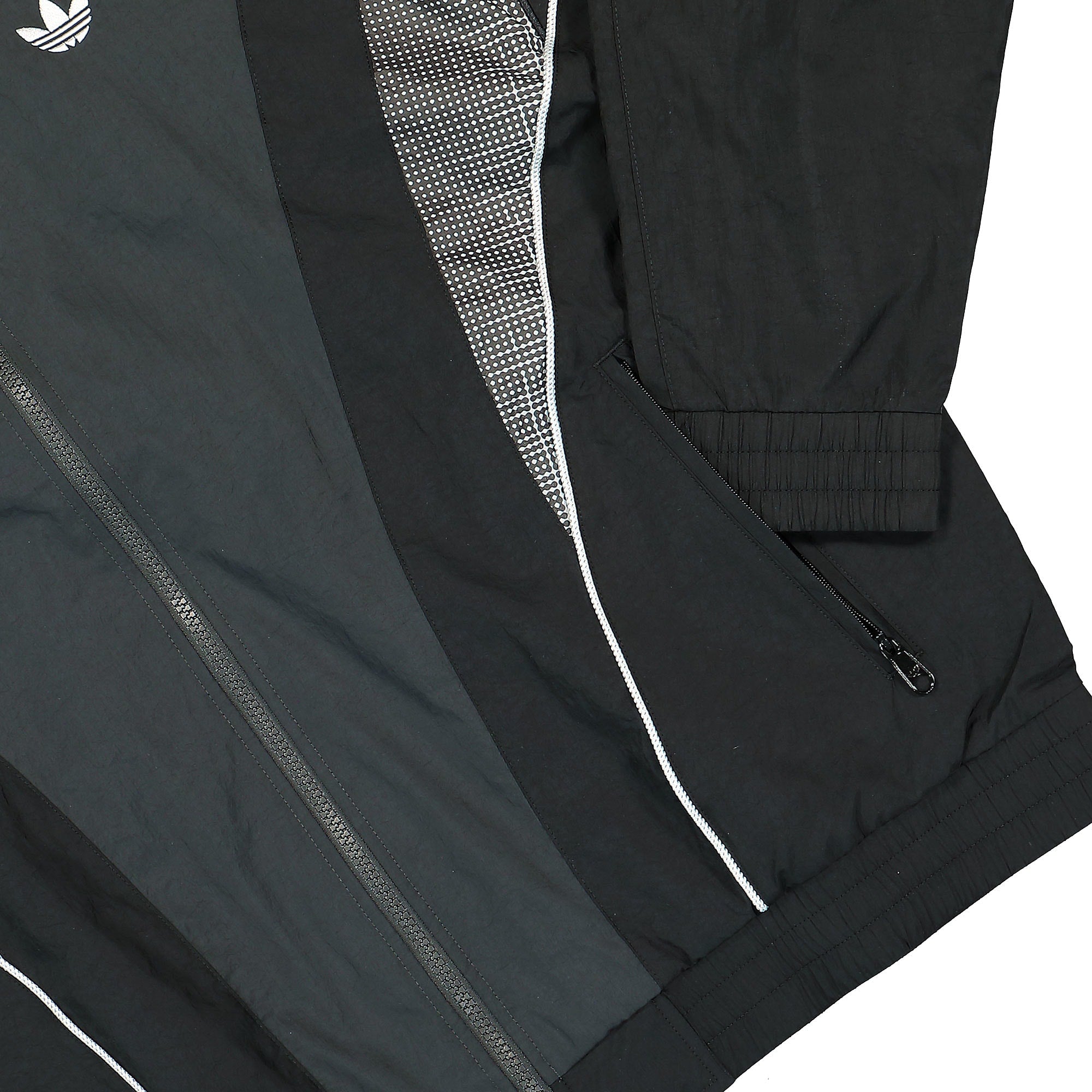 adidas Track Top Black / White Track Jackets Detailfoto | Overkill