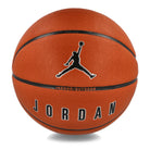 Jordan Ultimate 2.0 8P Basketball Amber / Black / Metallic Basketballs Close-up | Overkill