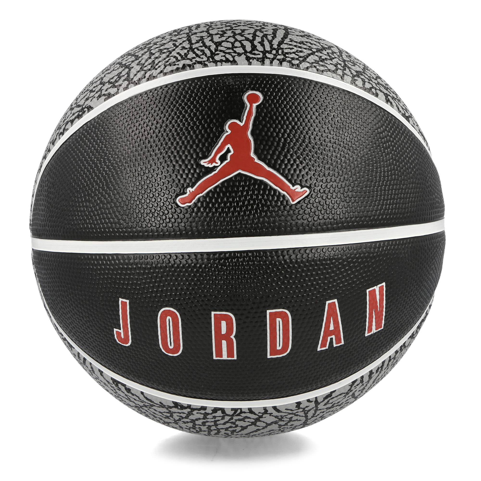 Jordan Playground 2.0 8P Basketball Grey / Black / White / Varsity Red Basketballs  Material | Overkill