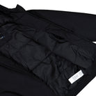 Fred Perry Hooded Brentham Jacket Black Puffer Jackets J1304-102 Detail View 2 | Overkill
