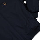 Fred Perry Hooded Brentham Jacket Flax / Pale Ivory - Gum Med Brown - Malachite Jacket J1304-608 Detail View 1 | Overkill
