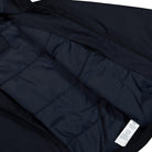 Fred Perry Hooded Brentham Jacket Flax / Pale Ivory - Gum Med Brown - Malachite Jacket J1304-608 Detail View 2 | Overkill
