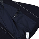 Fred Perry Tennis Badge Bomber Jacket Navy Jacket J1313-608 Detail View 2 | Overkill
