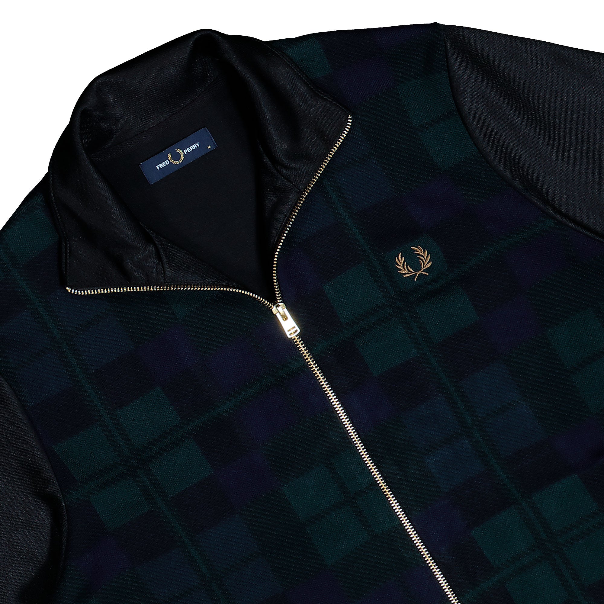 Fred Perry Knitted Front Track Jacket J1335-102 | OVERKILL