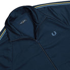 Fred Perry Tramline Tape Track Jacket Tennis Blue Track Jackets J2309-X86 Detailfoto | Overkill
