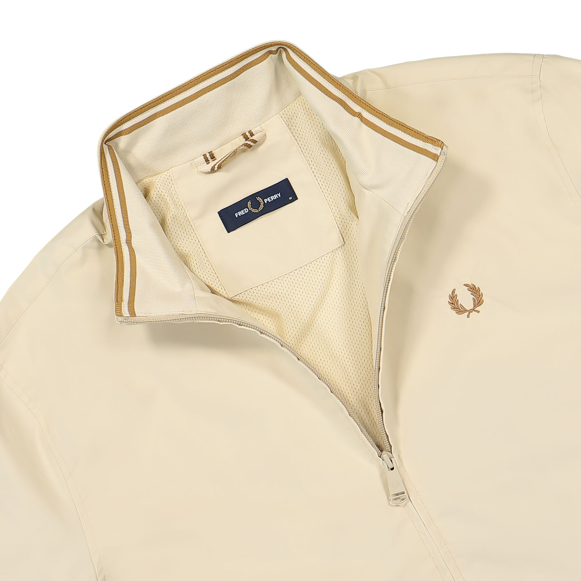 Fred Perry ベージュ ジャケット 中古・古着通販】FRED PERRY (フレッドペリー) トラックジャケット