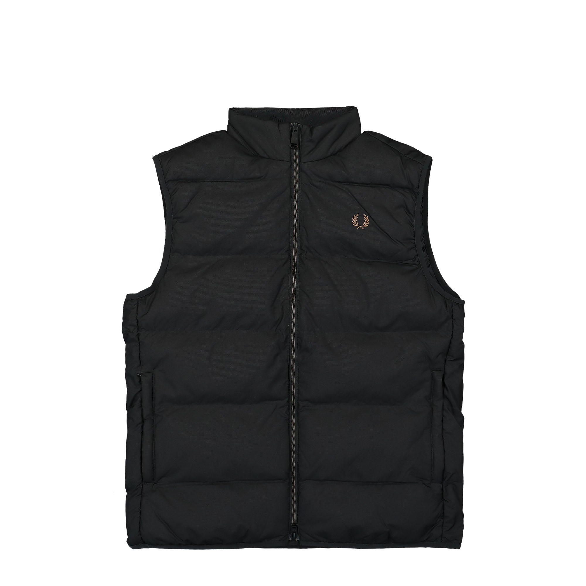 FRED PERRY ブラック ダウンベスト J4566 Fred Perry Insulated Gilet J4566-198 | OVERKILL