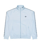 Fred Perry Taped Track Jacket Dusky Blue Track Jackets J4620-28A | Overkill
