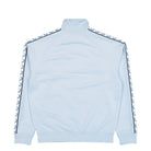 Fred Perry Taped Track Jacket Dusky Blue Track Jackets J4620-28A Close-up | Overkill
