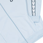 Fred Perry Taped Track Jacket Dusky Blue Track Jackets J4620-28A Detail View 1 | Overkill
