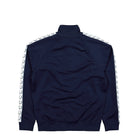 Fred Perry Taped Track Jacket Carbon Blue Jacket J4620-885 Close-up | Overkill
