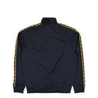 Fred Perry Contrast Tape Track Jacket Navy Jacket J5557-248 Close-up | Overkill
