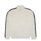 Fred Perry Contrast Tape Track Jacket Ecru / Burnt Tobacco Track Jacket J5557-42A Close-up | Overkill
