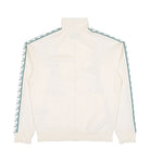 Fred Perry Contrast Tape Track Jacket Ecru Track Jackets J5557-560 Close-up | Overkill

