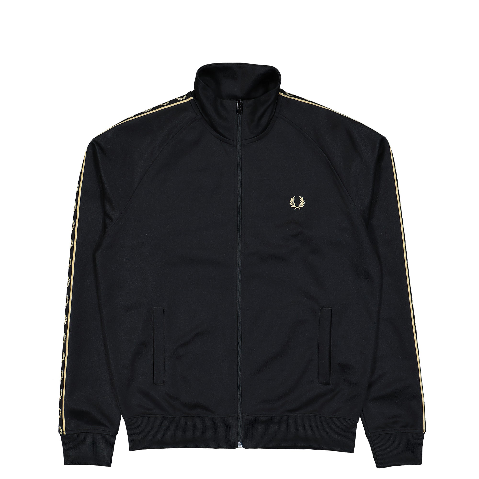 Fred Perry Contrast Tape Track Jacket J5557-69A | OVERKILL