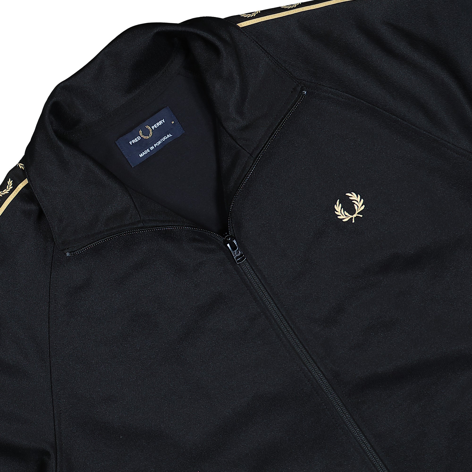 Fred Perry Contrast Tape Track Jacket J5557-90A | OVERKILL