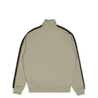 Fred Perry Contrast Tape Track Jacket Warm Grey / Brick Track Jackets Material | Overkill