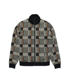 Fred Perry Glitch Tartan Track Jacket Field Green Track Jackets J6551-638 | Overkill