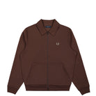 Fred Perry Tape Detail Collared Track Jacket Carrington Brick Track Jackets J7827-U53 | Overkill