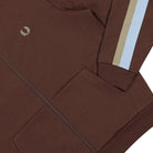 Fred Perry Tape Detail Collared Track Jacket Carrington Brick Track Jackets Detailfoto | Overkill