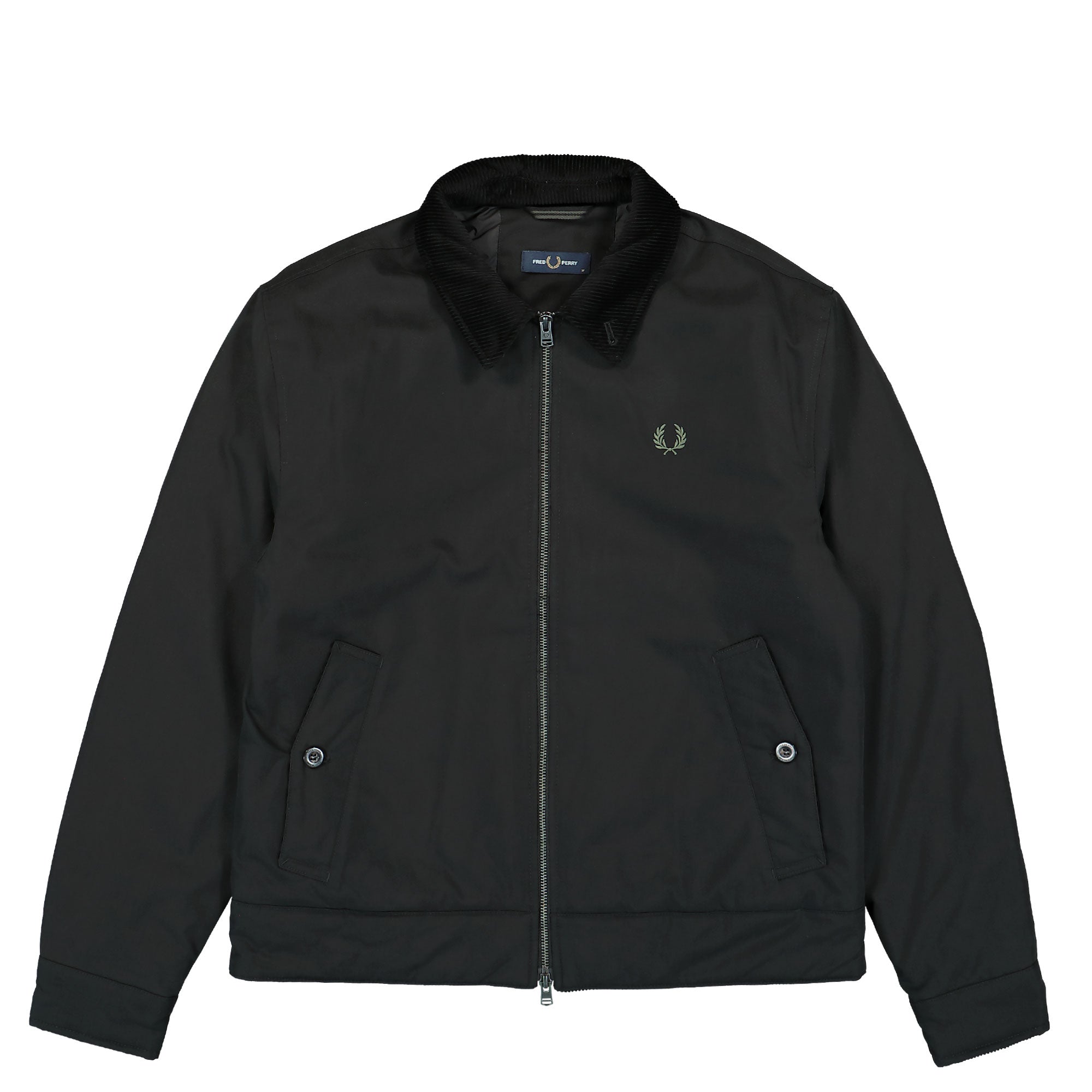 Fred Perry The Caban Jacket Black Jackets J8535-102 | Overkill
