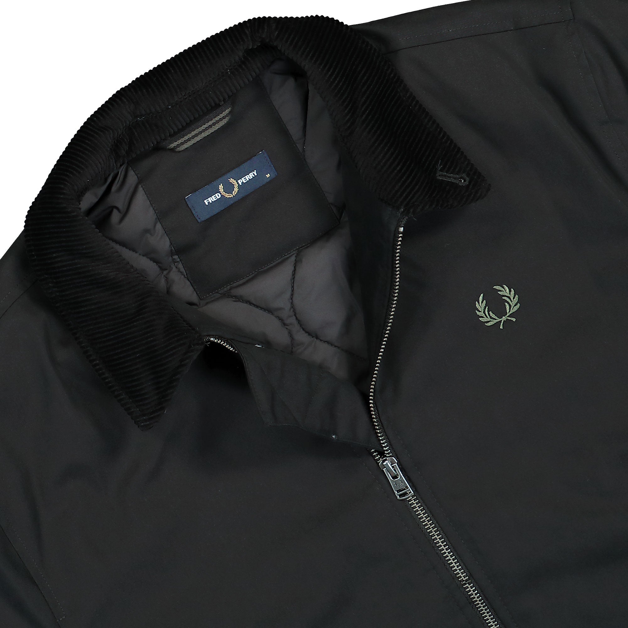 Fred Perry The Caban Jacket Black Jackets Detailfoto | Overkill
