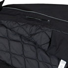 Fred Perry Cotton Caban Jacket Black Jacket J8535-220 Detail View 2 | Overkill
