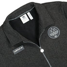 adidas Track Top SPZL F.C. Dark Grey Heather Track Jackets Close-up | Overkill