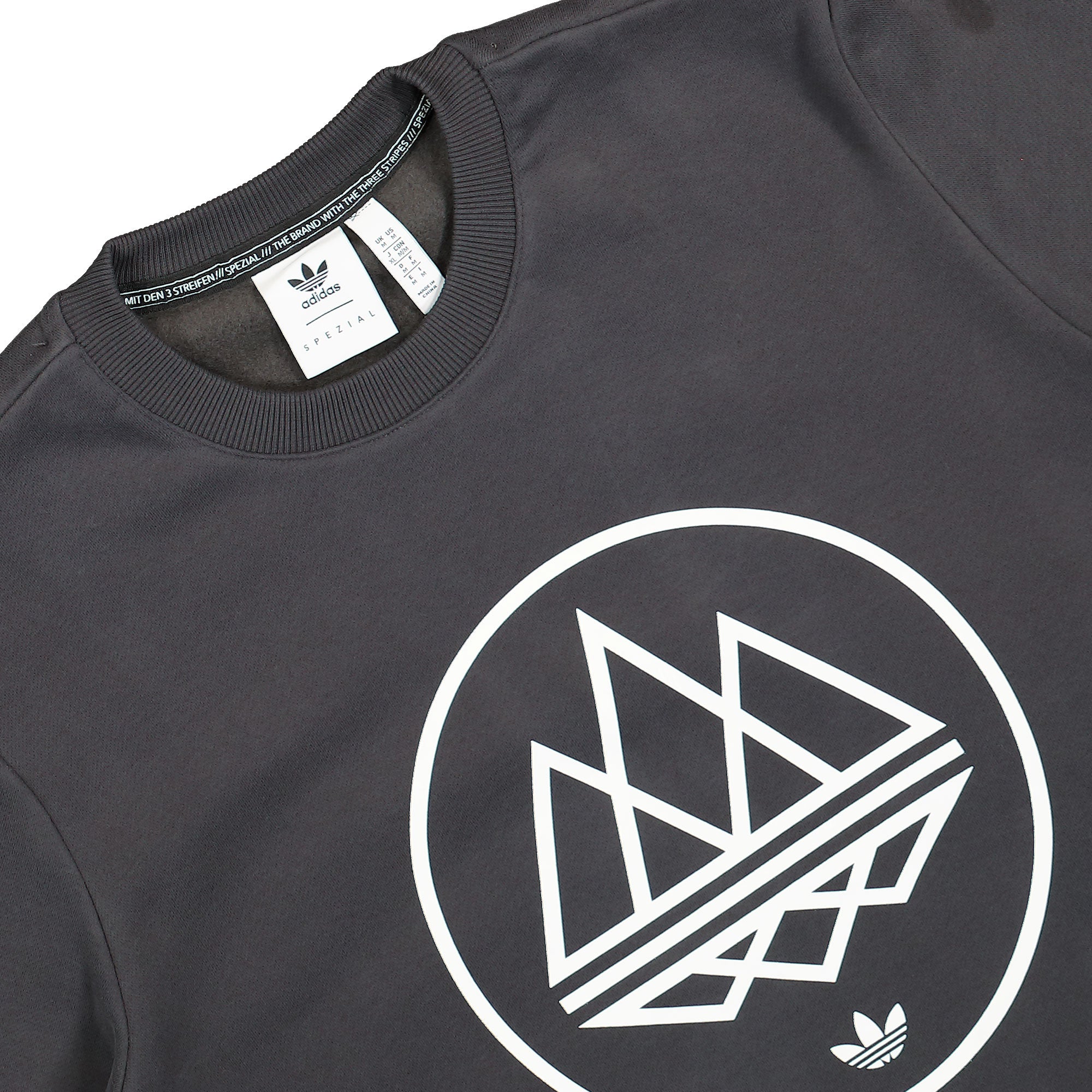adidas Longsleeve SPZL F.C. Utility Black Sweatshirts Close-up | Overkill