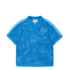adidas C Polo Bright Blue Polo Shirts JE9592 | Overkill