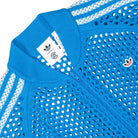 adidas C Superstar Track Top Bright Blue Track Jackets Close-up | Overkill