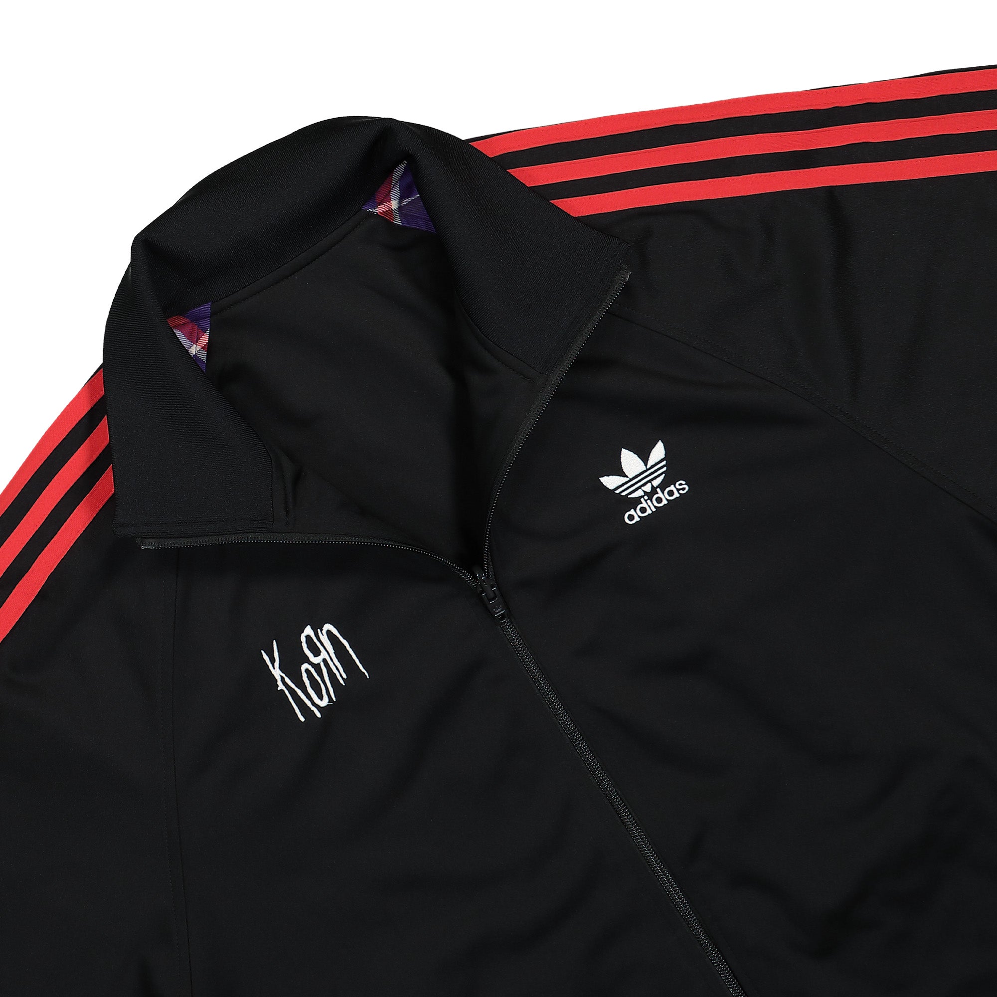 adidas KORN TRACK TOP BLACK アディダス コーン アディダス 赤 ジャージ