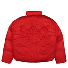 adidas Puffer Jacket Better Scarlet Puffer Jackets Close-up | Overkill