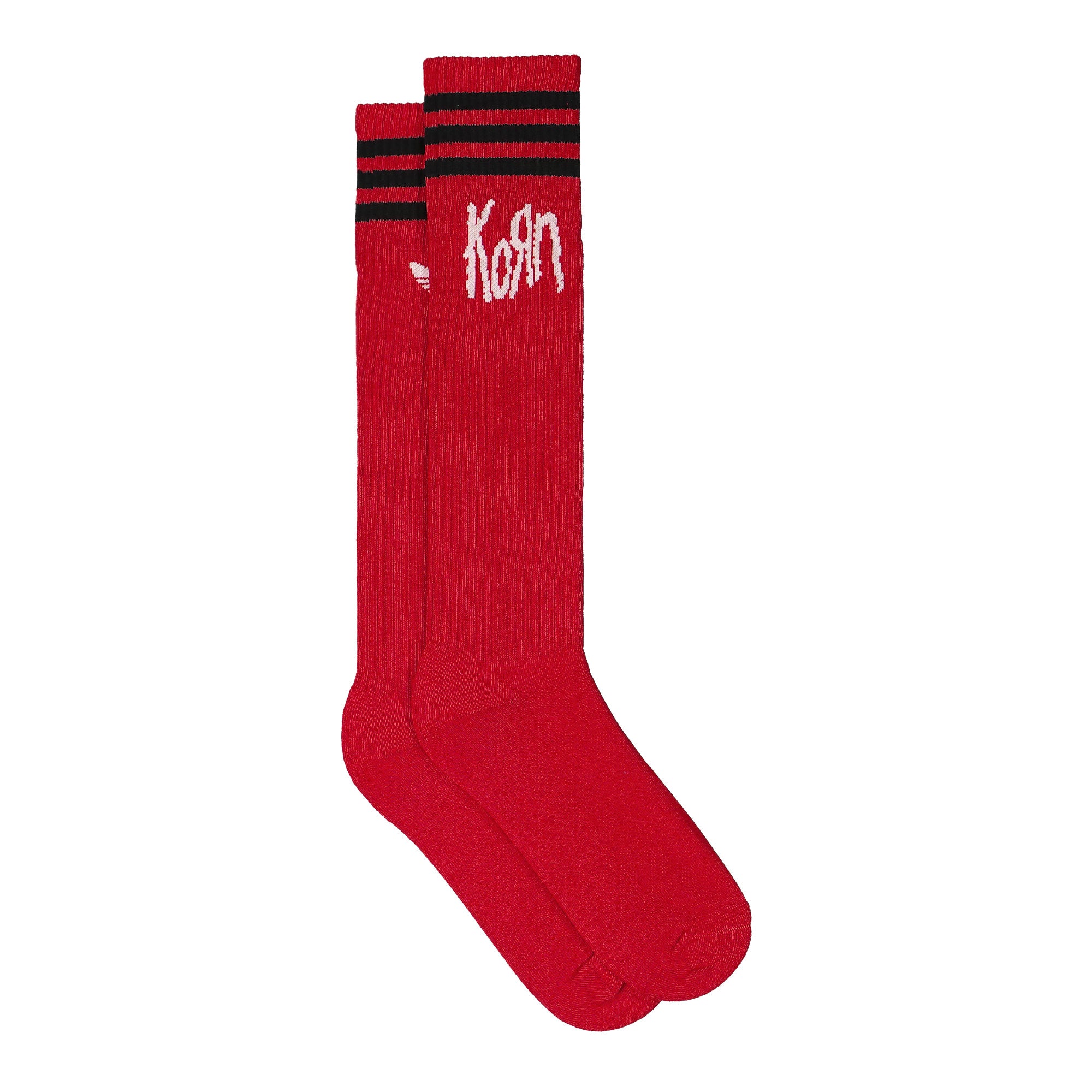 adidas 3 Pack Socks White / Black / Better Scarlet Socks Close-up | Overkill