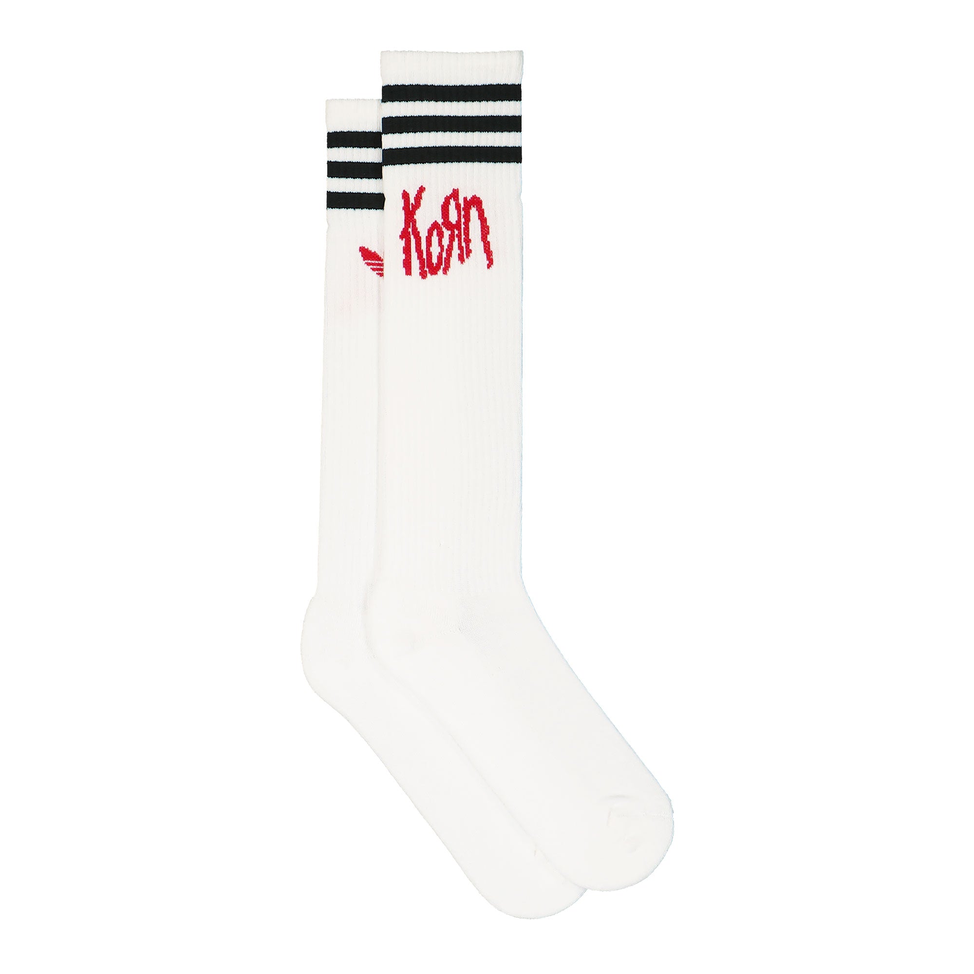 adidas 3 Pack Socks White / Black / Better Scarlet Socks Detailfoto | Overkill