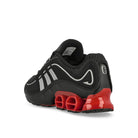 adidas Megaride O1 Core Black / Better Scarlet / Carbon Low Top Sneakers  Close Up | Overkill