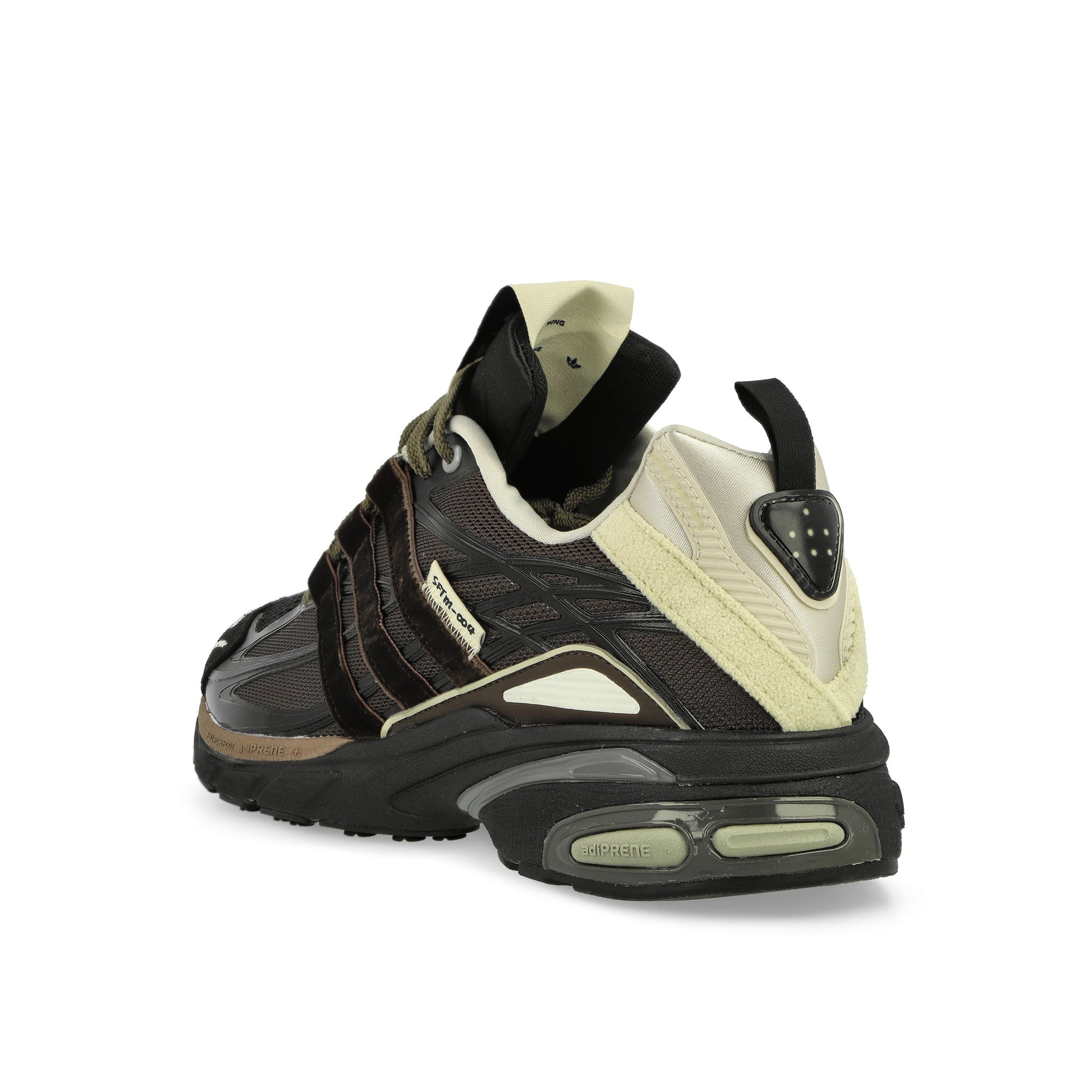 adidas Adistar Cushion Core Black / Dark Brown / Earth Strata Low Top Sneakers  Material | Overkill