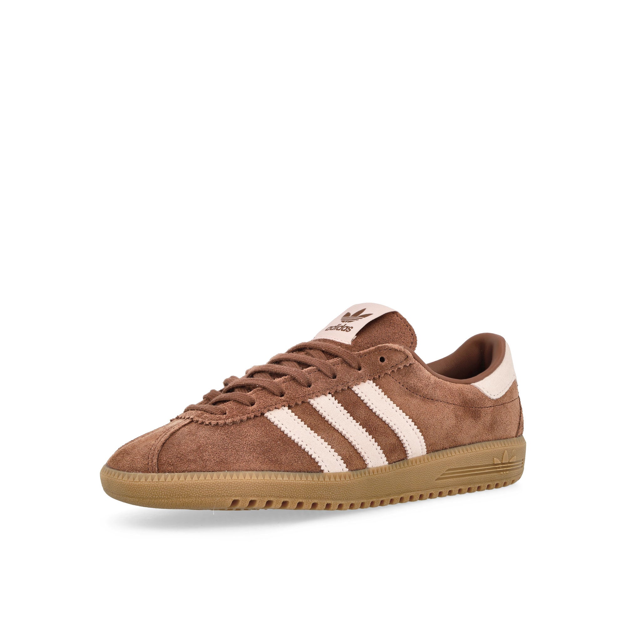 adidas BRMD W Preloved Brown / Sandy Pink / Gum 3 Low Top Sneakers  Close Up | Overkill