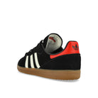 adidas Palos Hills Carbon / Cream White / Collegiate Orange Low Top Sneakers  Material | Overkill